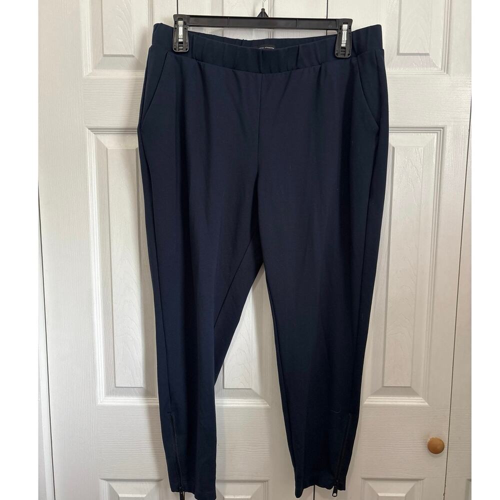 Universal Standard Navy Straight-Leg Pants - Picture 2 of 9